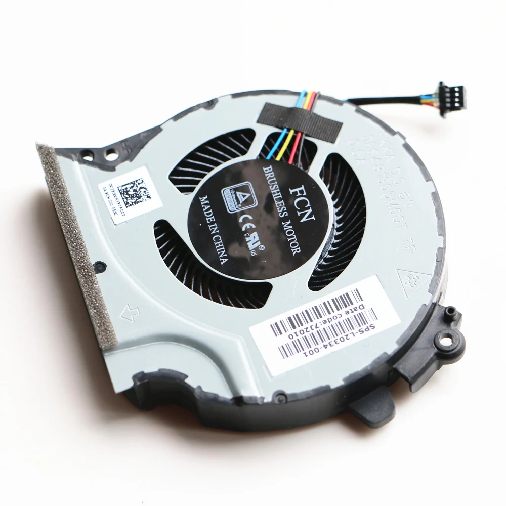 Кулер вентилятора процессора DFS501105PROT FKK9 DFS481305MCOT FKKA L20335 L20334-001
Кулер вентилятора процессора DFS501105PROT FKK9 DFS481305MCOT FKKA L20335 L20334-001