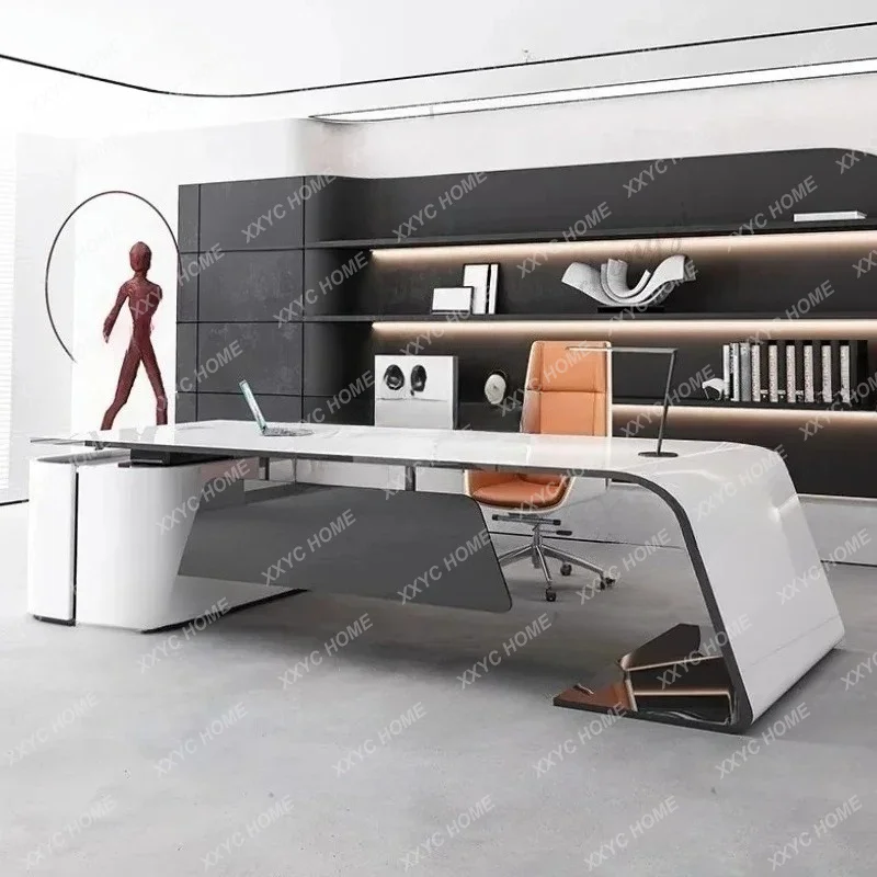 Household Large Computer Office Desk Bedroom Modern Luxury Writing Gaming Office Desk Coffee Executive Home Furniture
Household Large Computer Office Desk Bedroom Modern Luxury Writing Gaming Office Desk Coffee Executive Home Furniture