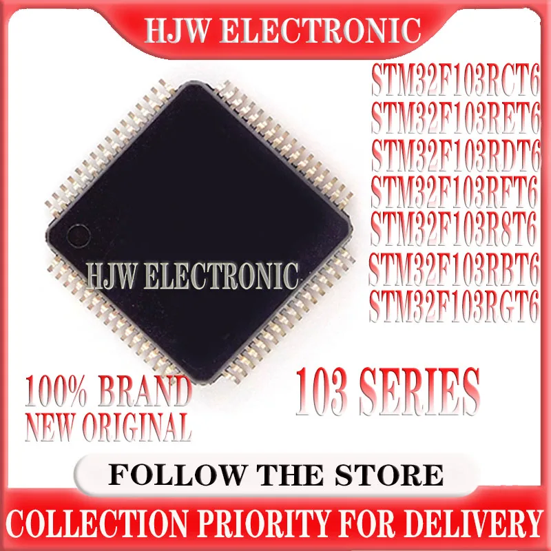 (10piece)100% New STM32F103RCT6 STM32F103RET6 STM32F103RDT6 STM32F103RFT6 STM32F103RGT6 STM32F103R8T6 STM32F103RBT6 QFP Chipset
(10piece)100% New STM32F103RCT6 STM32F103RET6 STM32F103RDT6 STM32F103RFT6 STM32F103RGT6 STM32F103R8T6 STM32F103RBT6 QFP Chipset