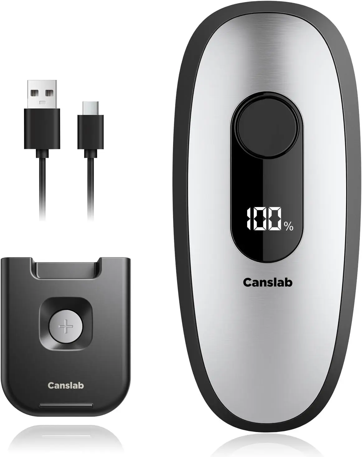 Rechargeable Electric Can Opener: Wall-Mountable, Auto Stop & LED Battery Track, Hands-Free Side Cut, Stainless Steel
Rechargeable Electric Can Opener: Wall-Mountable, Auto Stop & LED Battery Track, Hands-Free Side Cut, Stainless Steel