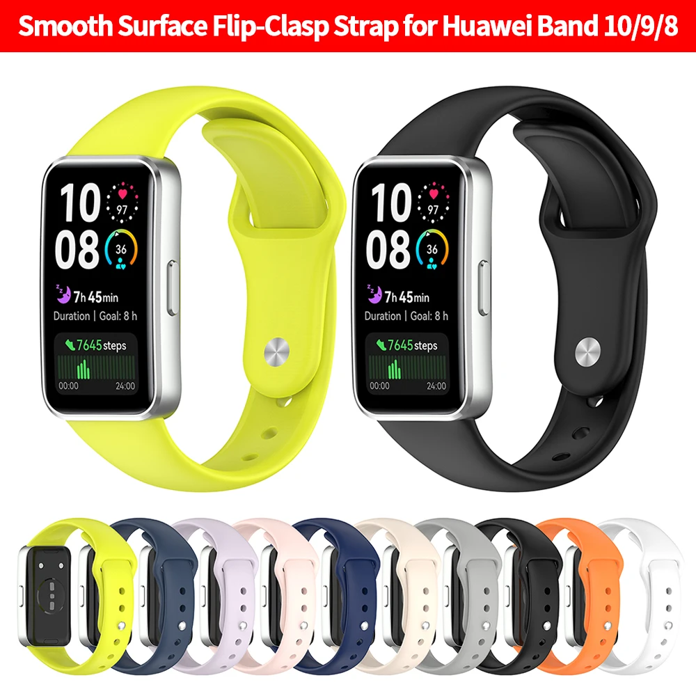 Silicone Straps For Huawei Band 10/9/9 NFC Strap Accessories Replacement Sport Bracelet Pulseira Correa For Huawei Bands 8/8NFC
Silicone Straps For Huawei Band 10/9/9 NFC Strap Accessories Replacement Sport Bracelet Pulseira Correa For Huawei Bands 8/8NFC