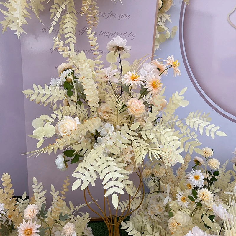Champagne Wedding Flower Row Wedding Simulation Silk Wholesale Decorative Outdoor Flower Row T Platform Road Guide Wedding
Champagne Wedding Flower Row Wedding Simulation Silk Wholesale Decorative Outdoor Flower Row T Platform Road Guide Wedding