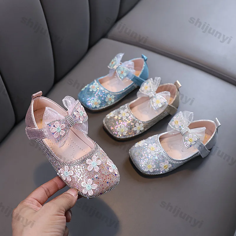 Kids Princess Shoes Baby Girls Spring Autumn New Leather Shoes Toddler Fashion Flats Soft Diamond Party Performance Dance Shoes
Kids Princess Shoes Baby Girls Spring Autumn New Leather Shoes Toddler Fashion Flats Soft Diamond Party Performance Dance Shoes
