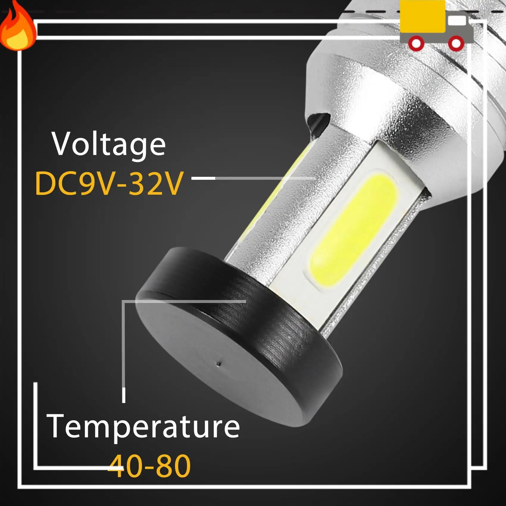 2X H7 Комплект светодиодных ламп для фар High Low 100W 30000LM Супер яркий 6000K Белый
2X H7 Комплект светодиодных ламп для фар High Low 100W 30000LM Супер яркий 6000K Белый