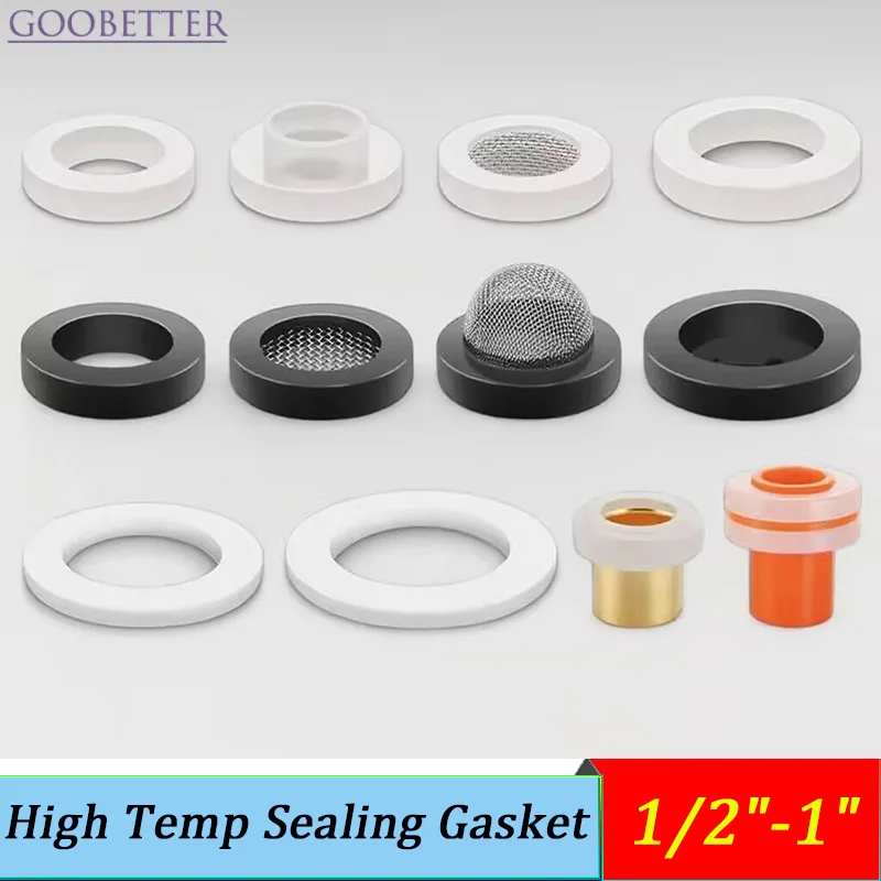 High Temp Sealing Gasket 1/2"-1" | Silicone/PTFE/Rubber Washer for Gas Pipe/Waterline | 300PSI Oil Proof Industrial Grade
High Temp Sealing Gasket 1/2"-1" | Silicone/PTFE/Rubber Washer for Gas Pipe/Waterline | 300PSI Oil Proof Industrial Grade