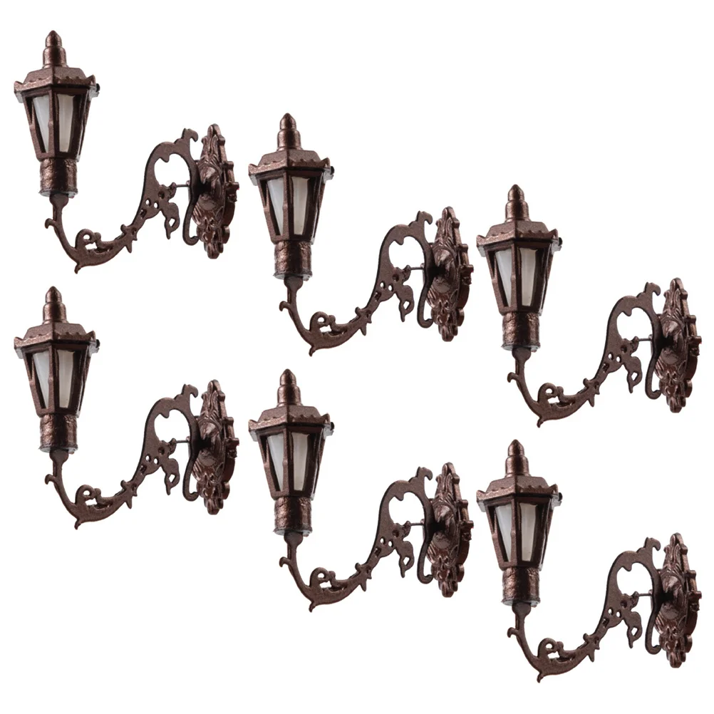 6 Pcs Dollhouse Wall Light Series Aqua Fairy Retro Decor Lamp Miniature Portable
6 Pcs Dollhouse Wall Light Series Aqua Fairy Retro Decor Lamp Miniature Portable