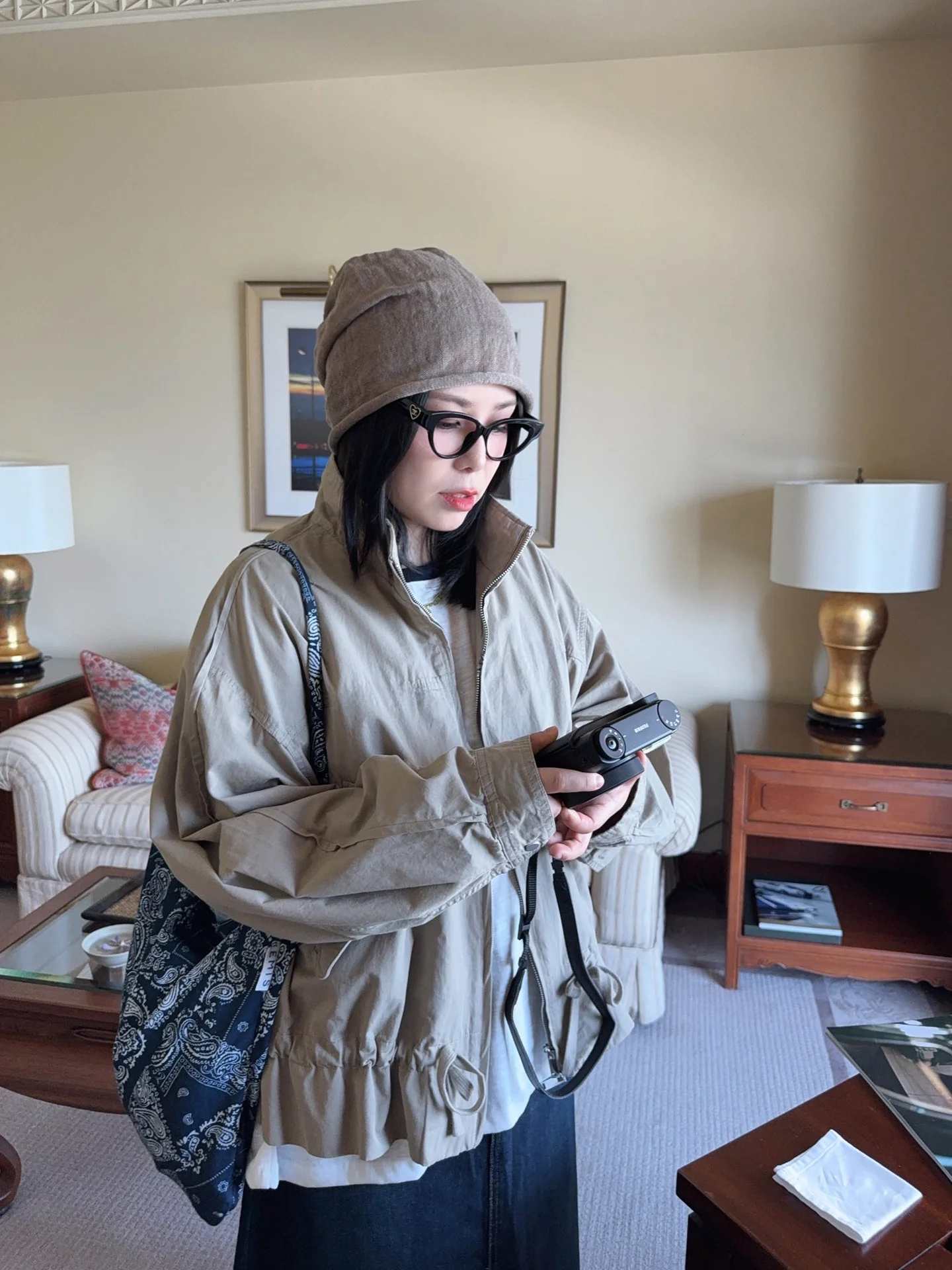 VOGANA Large Size Women's Casual American Retro Work Jacket Spring Loose Comfortable Cotton Outerwear Slimming Effect
VOGANA Large Size Women's Casual American Retro Work Jacket Spring Loose Comfortable Cotton Outerwear Slimming Effect