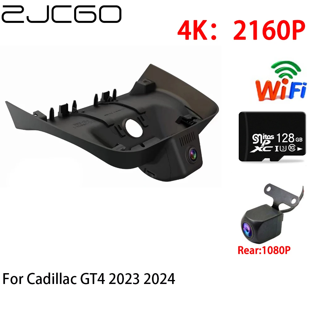 ZJCGO 4K Car DVR Dash Cam Wifi Front Rear Camera 2 Lens Monitor for Cadillac GT4 2023 2024
ZJCGO 4K Car DVR Dash Cam Wifi Front Rear Camera 2 Lens Monitor for Cadillac GT4 2023 2024