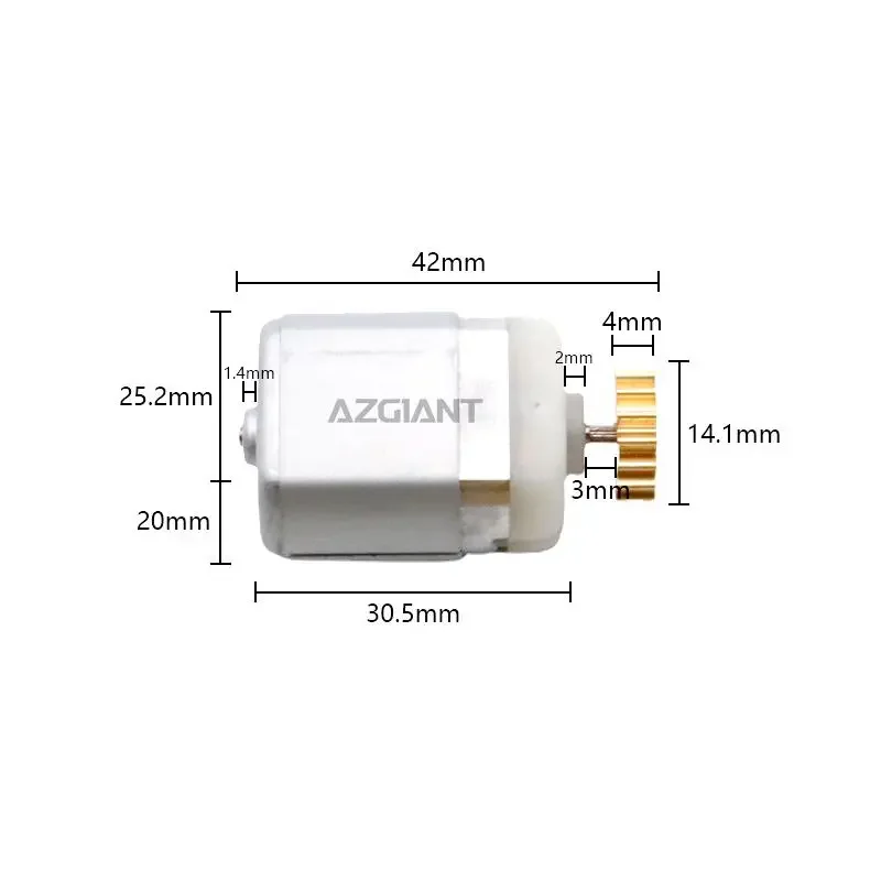 AZGIANT For 2004-2012 Dacia Logan Car Centre Door Lock Motor FC-280 High Speed Quiet Operation Car Parts
AZGIANT For 2004-2012 Dacia Logan Car Centre Door Lock Motor FC-280 High Speed Quiet Operation Car Parts