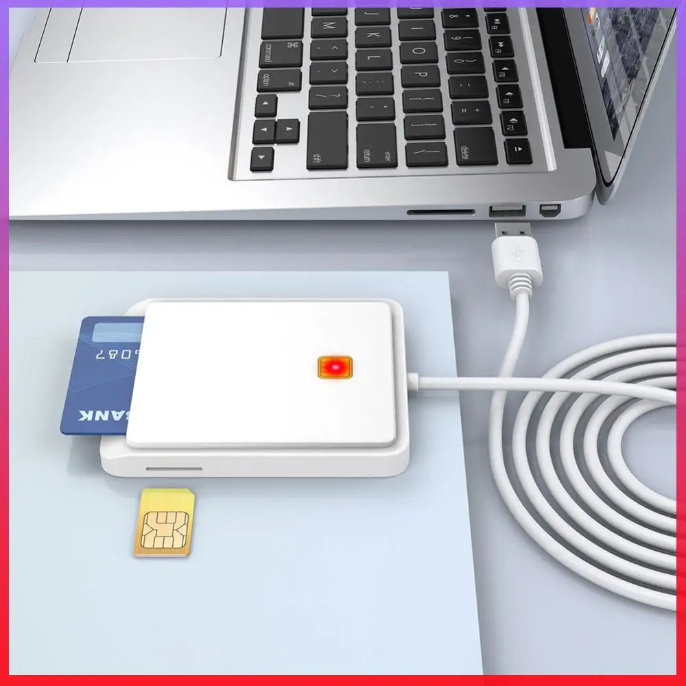 Считыватель смарт-карт US2.0 для банковских идентификационных карт для Windows 7, 8, 10, Windows Vista
Считыватель смарт-карт US2.0 для банковских идентификационных карт для Windows 7, 8, 10, Windows Vista