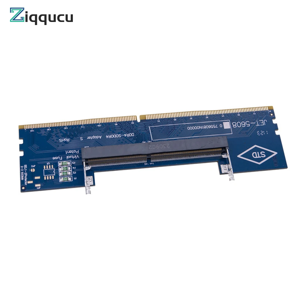 Memory RAM Connector Adapter DDR3/DDR4/DDR5 Laptop to Desktop SO-DIMM to PC DIMM Card Memory Adapter for Desktop Computer
Memory RAM Connector Adapter DDR3/DDR4/DDR5 Laptop to Desktop SO-DIMM to PC DIMM Card Memory Adapter for Desktop Computer