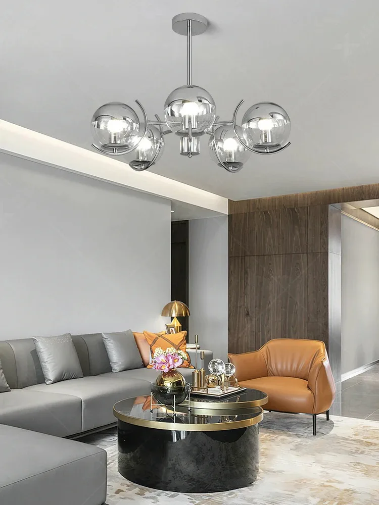 Modern glass LED living room pendant light, decorative ceiling light, suitable for exhibitions, bedrooms or kitchens
Modern glass LED living room pendant light, decorative ceiling light, suitable for exhibitions, bedrooms or kitchens