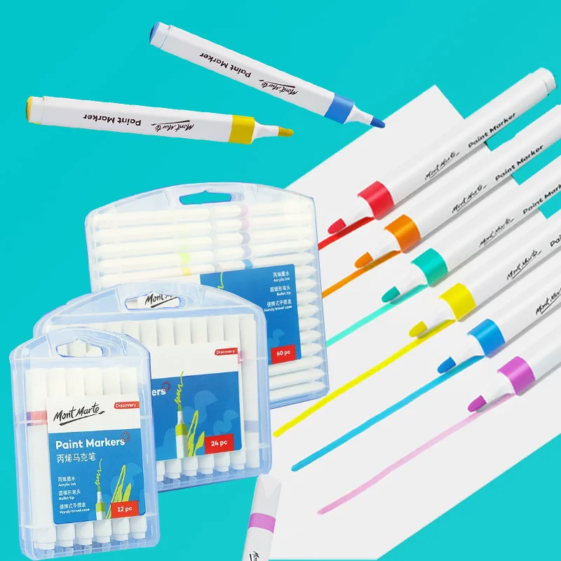 12/24/36/48/60color Acrylic Marker Set Quick-drying Waterproof Not Easy To Fade Children's Hand-painted Graffiti DIY Design
12/24/36/48/60color Acrylic Marker Set Quick-drying Waterproof Not Easy To Fade Children's Hand-painted Graffiti DIY Design