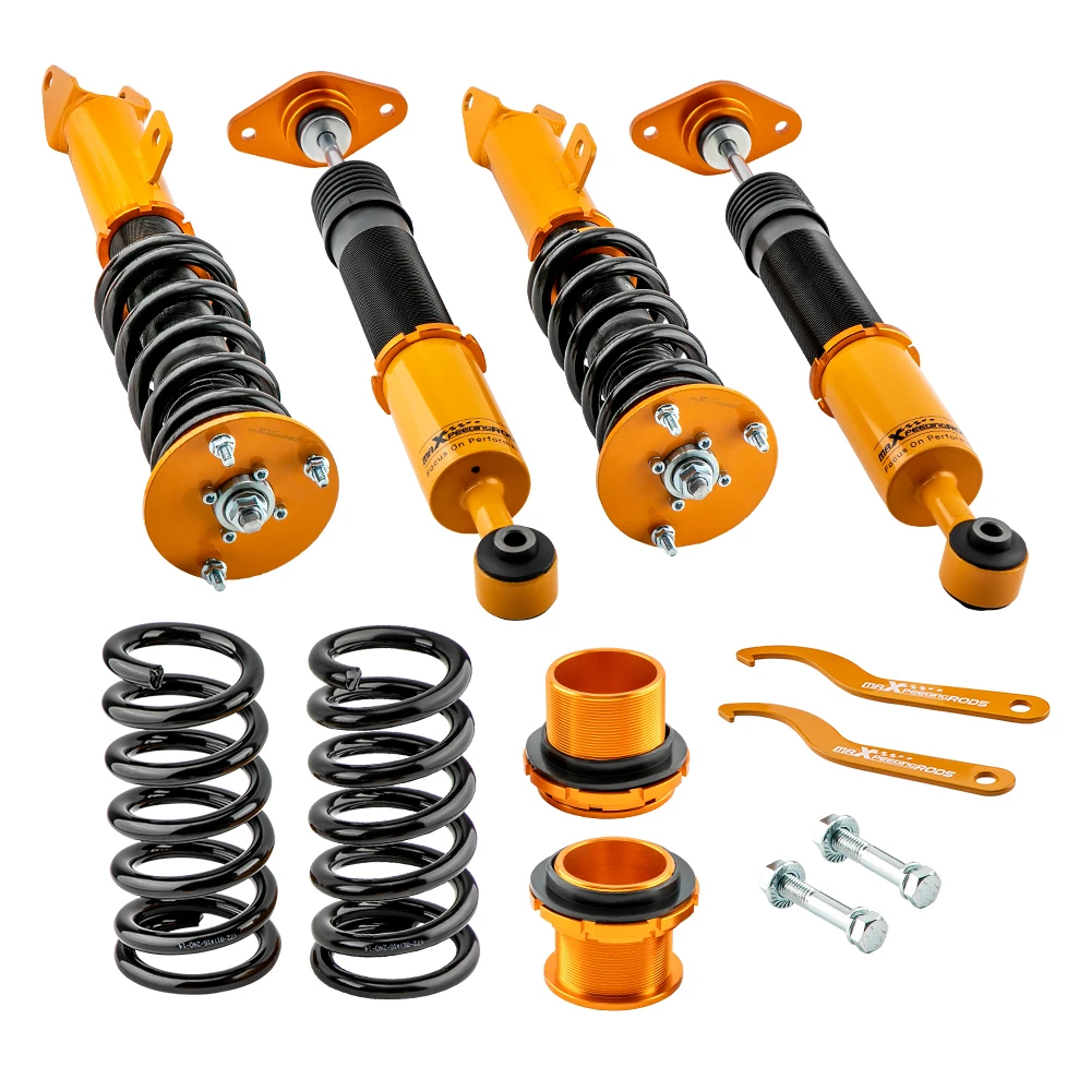 MaXpeedingrods Coilover Kits Shock Absorber for Dodge Charger Challenger 2006-2010 Adj. Height
MaXpeedingrods Coilover Kits Shock Absorber for Dodge Charger Challenger 2006-2010 Adj. Height