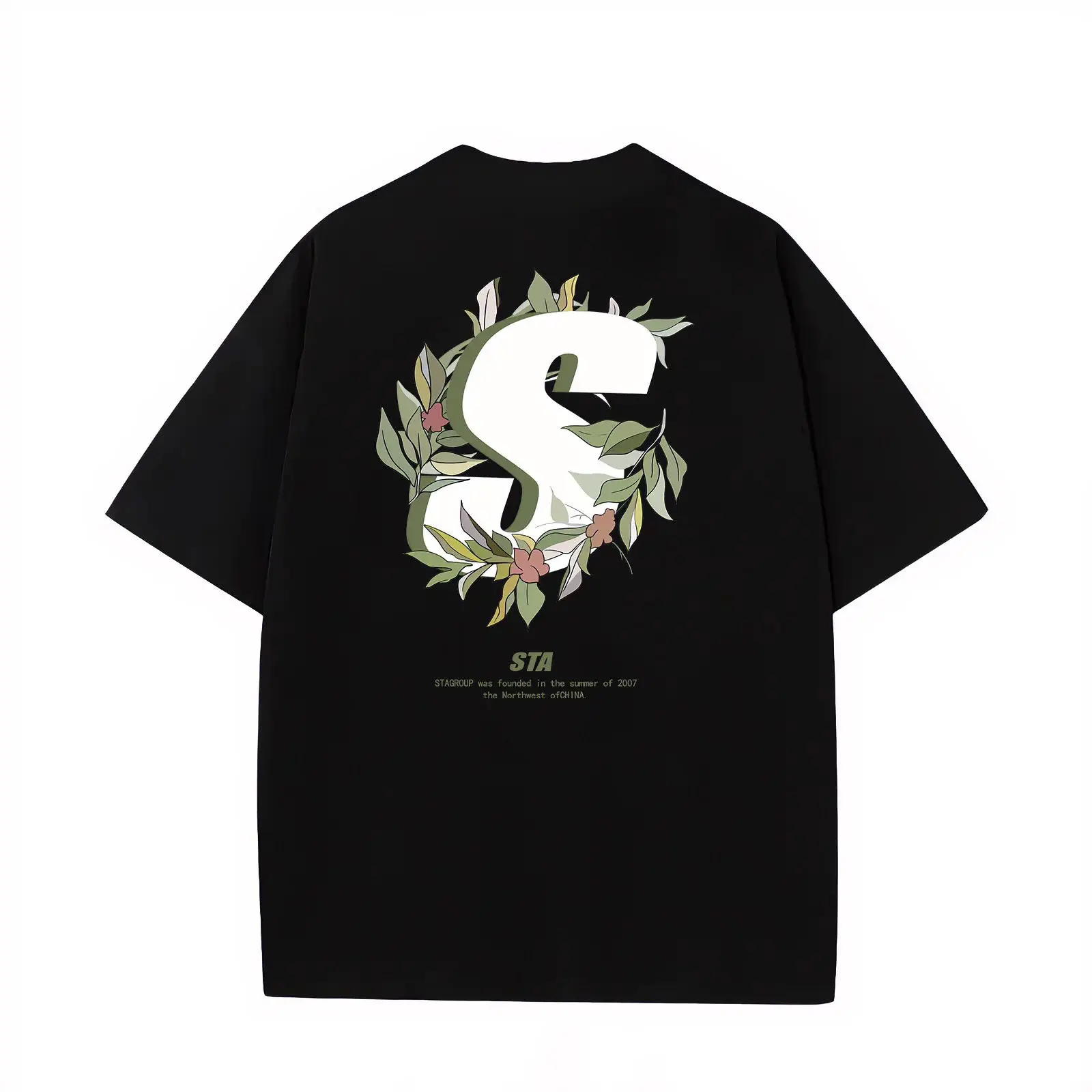 New Flower Short Sleeve Men and Women Spring Summer American Street Fashion Brand Heavy Cotton Couple Big Size Loose
New Flower Short Sleeve Men and Women Spring Summer American Street Fashion Brand Heavy Cotton Couple Big Size Loose