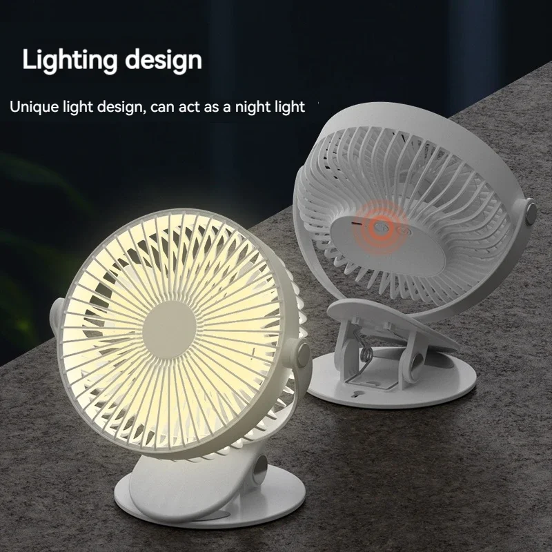 3000mAh USB Desktop Fan Portable Clip Fan Rechargeable 3 Speed Quiet Fan Office Cooling with Night Light Ventilation
3000mAh USB Desktop Fan Portable Clip Fan Rechargeable 3 Speed Quiet Fan Office Cooling with Night Light Ventilation