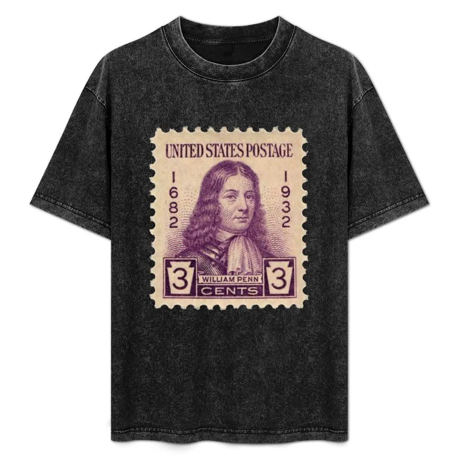 William Penn stamp vintage T-Shirt Quick Dry Travel T-Shirt
William Penn stamp vintage T-Shirt Quick Dry Travel T-Shirt