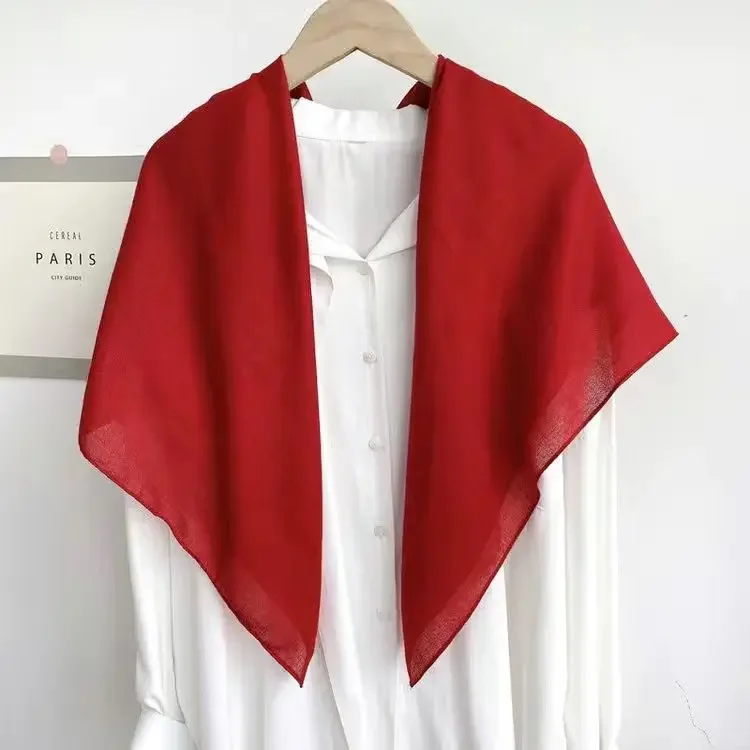 Solid Colors Neckerchief Scarf For Women Silk Satin Headband Hair Scarves Female Square Shawls Head Scarfs For Ladies E5780
Solid Colors Neckerchief Scarf For Women Silk Satin Headband Hair Scarves Female Square Shawls Head Scarfs For Ladies E5780