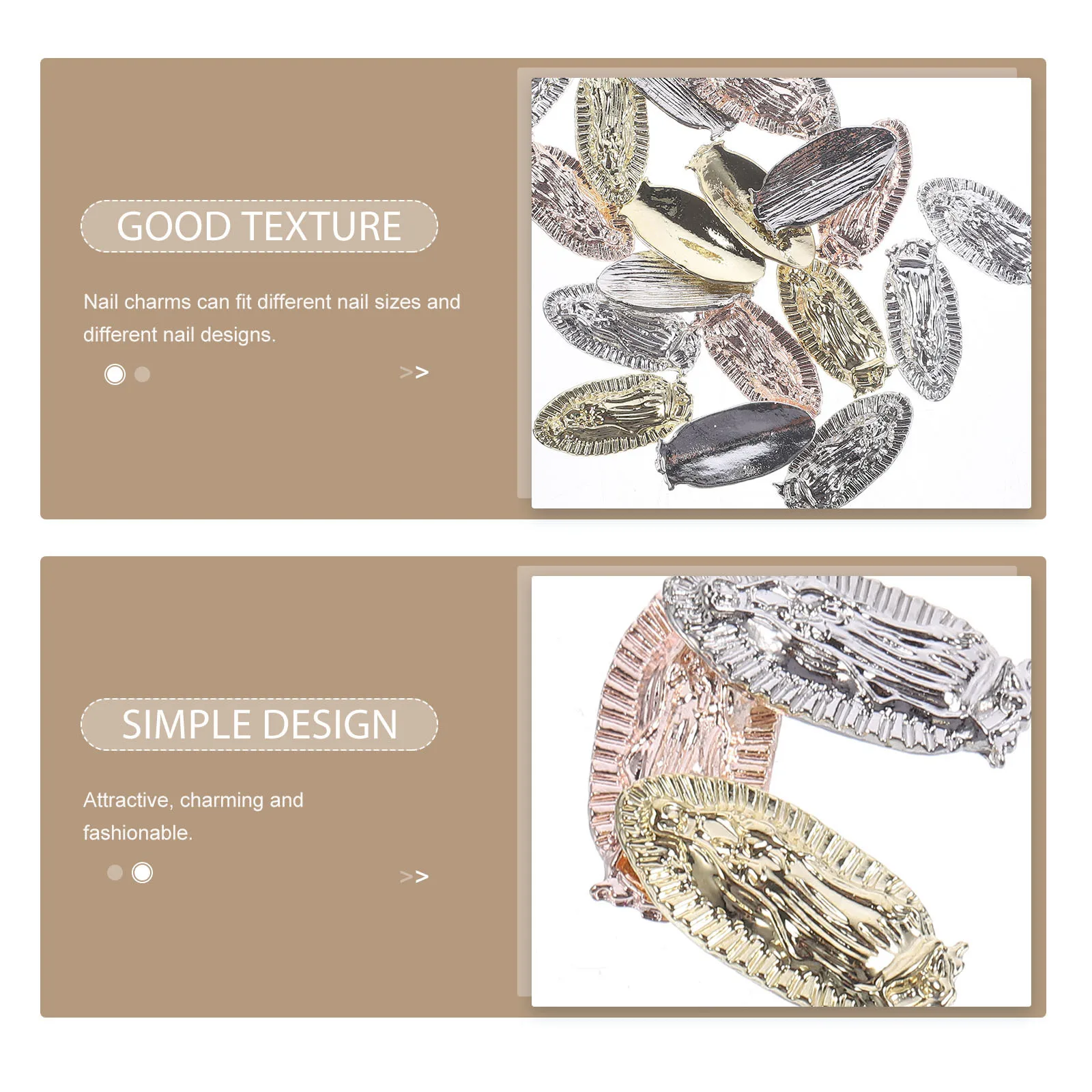 20 Pcs Silver Decor Samba Adults Nail Charms Virgin Mary for Nails Design Decorations
20 Pcs Silver Decor Samba Adults Nail Charms Virgin Mary for Nails Design Decorations