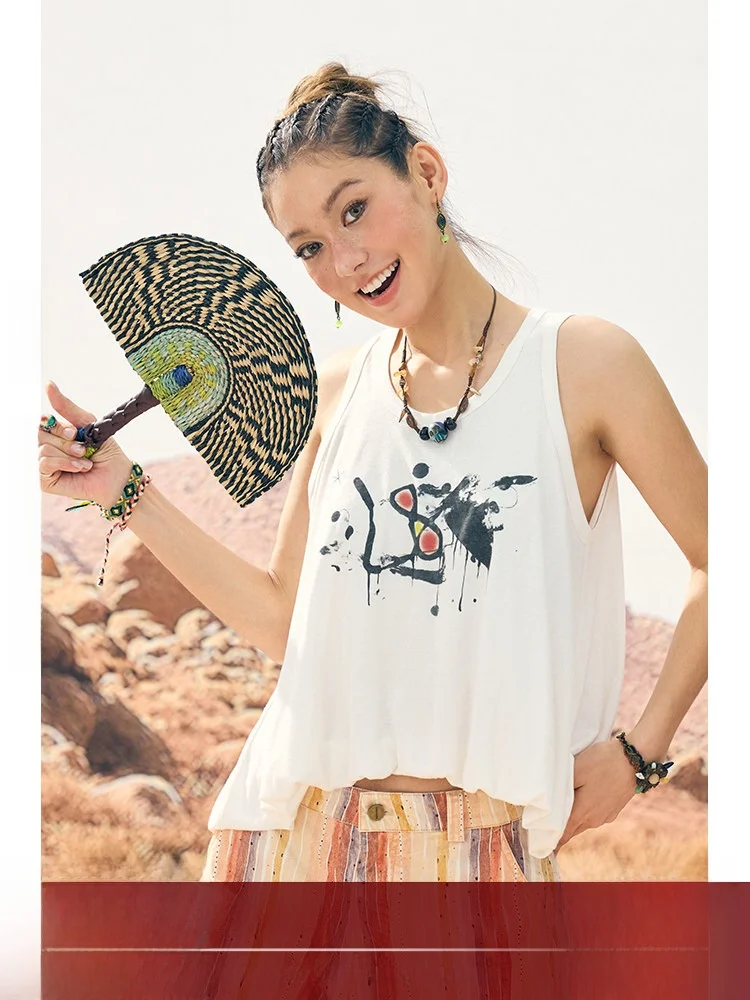 BeerBro женский свободный крой абстрактный уличный арт жилет с буквенным принтом летняя драпировка Sle ort длина тонкий материал Faion жилет
BeerBro женский свободный крой абстрактный уличный арт жилет с буквенным принтом летняя драпировка Sle ort длина тонкий материал Faion жилет