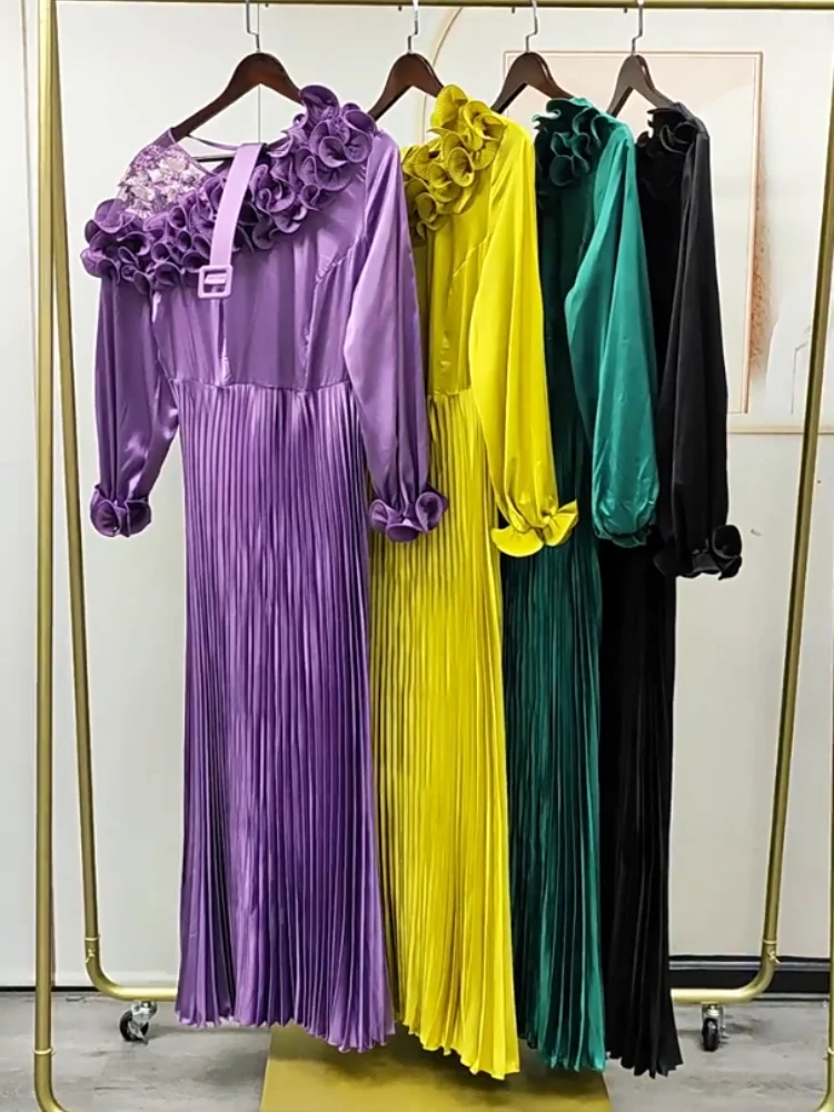 Party Evening Dresses For Women Elegant Long Sleeve Pleated Dress 2025 Autumn Clothing Dubai African Dashiki Maxi Robes Kaftan
Party Evening Dresses For Women Elegant Long Sleeve Pleated Dress 2025 Autumn Clothing Dubai African Dashiki Maxi Robes Kaftan