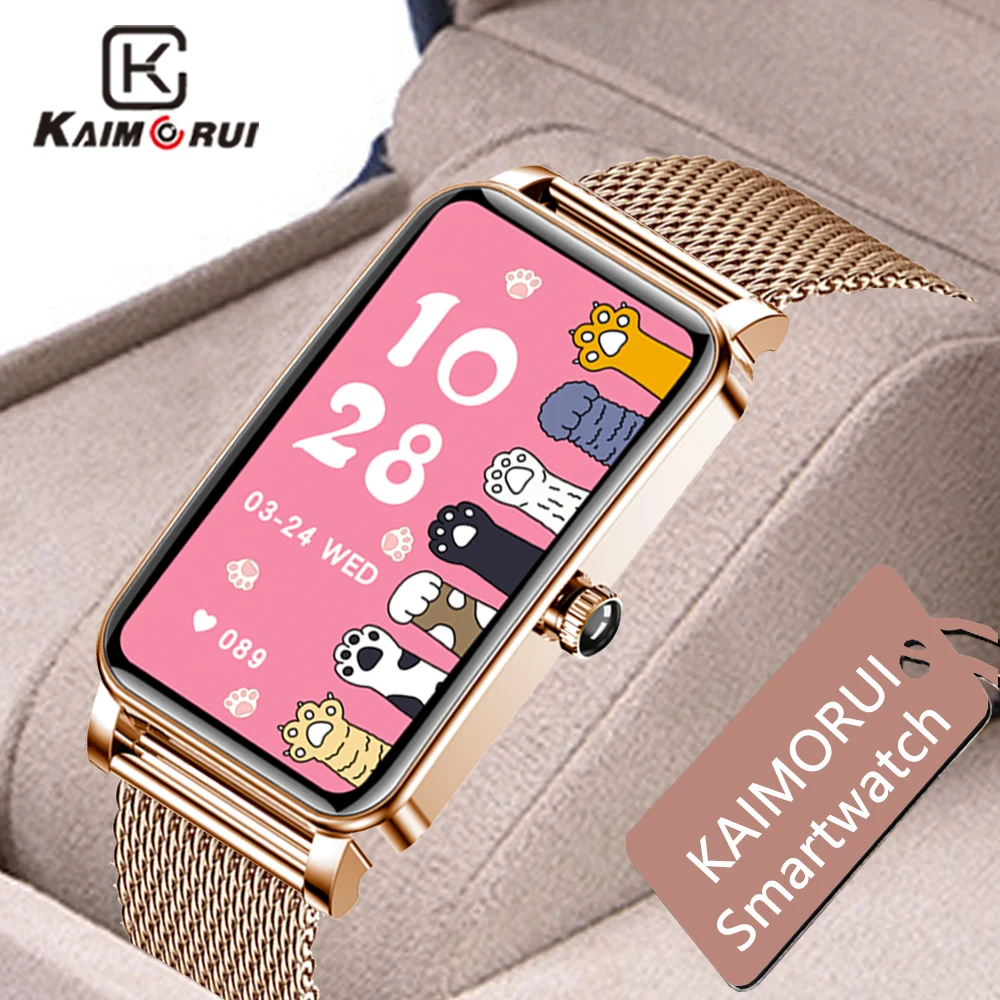 Kaimorui Band ZX19 Smart Watch Women Custom Dial Blood Pressure Heart Rate Tracker Smartband Fitness Bracelet Smartwatch Woman
Kaimorui Band ZX19 Smart Watch Women Custom Dial Blood Pressure Heart Rate Tracker Smartband Fitness Bracelet Smartwatch Woman