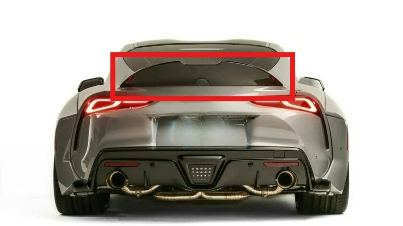 Gloss-Finished FORToyota GR Supra MK5 A90 A91 Rear Luggage Spoiler Wing Carbon Fiber 2021
Gloss-Finished FORToyota GR Supra MK5 A90 A91 Rear Luggage Spoiler Wing Carbon Fiber 2021