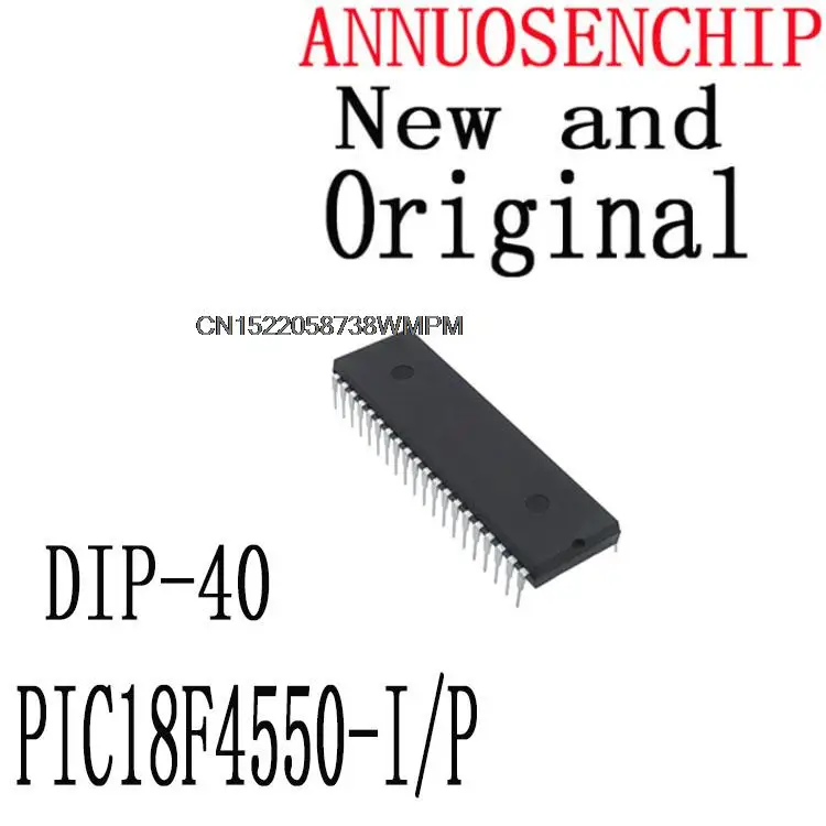 New original 10PCS New and Original PIC18F4550 DIP-40 IC In stock! PIC18F4550-I/P
New original 10PCS New and Original PIC18F4550 DIP-40 IC In stock! PIC18F4550-I/P