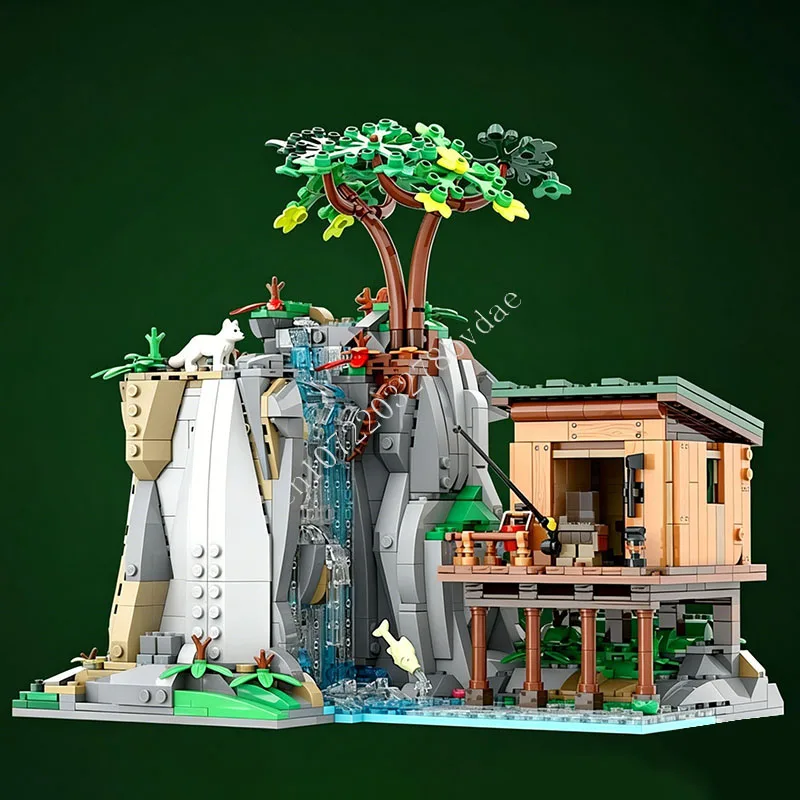 1485 PCS Waterfall Cabin Nature Scenery Building Blocks Assembly Educational DIY Model Man Gift for Adults Home Decoration
1485 PCS Waterfall Cabin Nature Scenery Building Blocks Assembly Educational DIY Model Man Gift for Adults Home Decoration