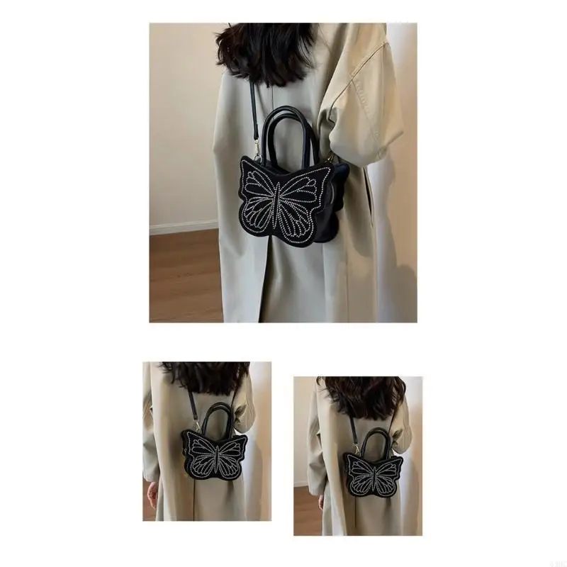 63HC Fashion Butterfly Shaped Shoulder Crossbody Bag PU Leather Top Handle Handbag
63HC Fashion Butterfly Shaped Shoulder Crossbody Bag PU Leather Top Handle Handbag