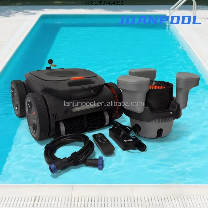 Control for Large Public Pools Whale Wireless Automatic Pool Cleaner Powerful Debris Removal App
Control for Large Public Pools Whale Wireless Automatic Pool Cleaner Powerful Debris Removal App