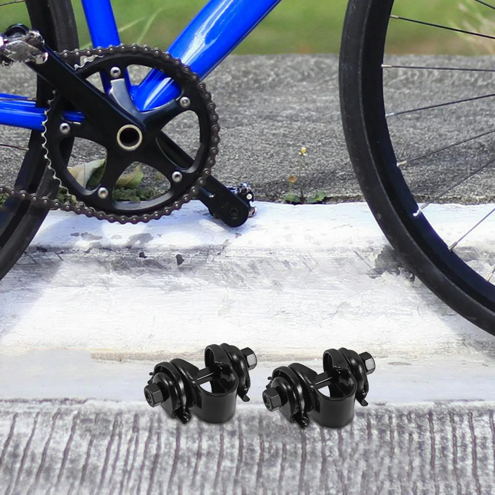 2Pcs Bicycle Seat Clamp Adapter Conversion Bracket for Mountain Folding Bikes Secure Lockable Bike Seatpost Clamps
2Pcs Bicycle Seat Clamp Adapter Conversion Bracket for Mountain Folding Bikes Secure Lockable Bike Seatpost Clamps