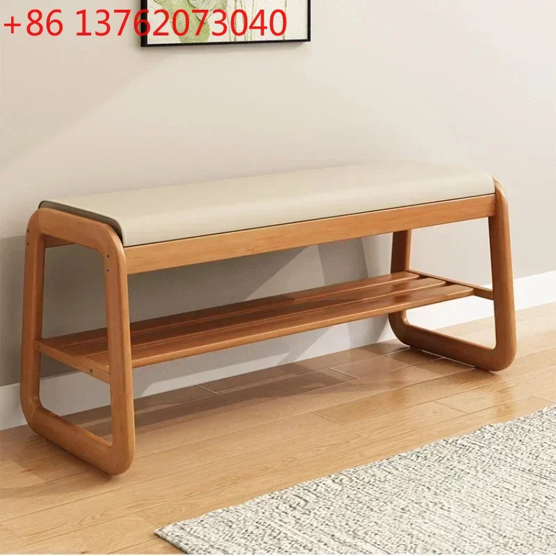Solid Wood Soft Shoe Cabinet Living Room Integrated Changing Shoe Stool 2 Layers Design Hallway Bench Space Saving Shoe Shelf
Solid Wood Soft Shoe Cabinet Living Room Integrated Changing Shoe Stool 2 Layers Design Hallway Bench Space Saving Shoe Shelf