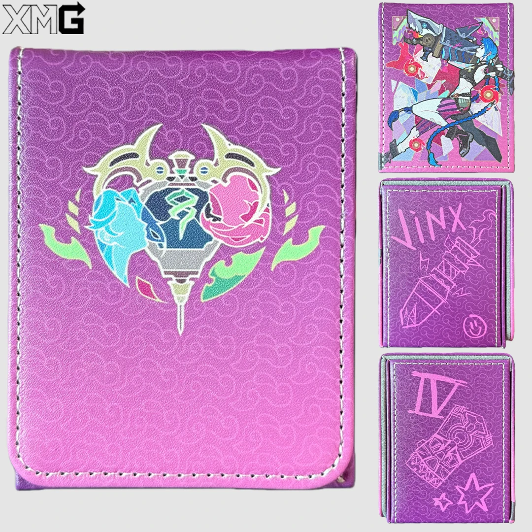 DIY Runes Battlefields Deck Box Self-Made Jinx Anime Gift Flip Deck Case Card Organizer Suitable for PTCG and OPCG
DIY Runes Battlefields Deck Box Self-Made Jinx Anime Gift Flip Deck Case Card Organizer Suitable for PTCG and OPCG