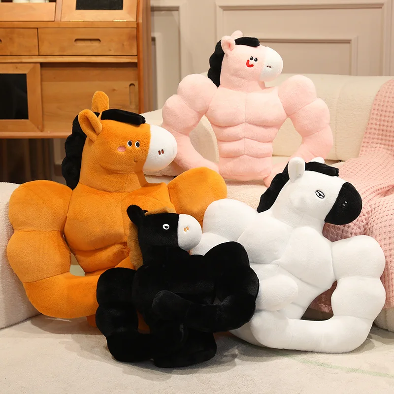 Adorable Strong Horse Plush Toy Brown White Pink Black With Muscular Build And Cute Face Soft Stuffed Sofa Bed Home Decor
Adorable Strong Horse Plush Toy Brown White Pink Black With Muscular Build And Cute Face Soft Stuffed Sofa Bed Home Decor