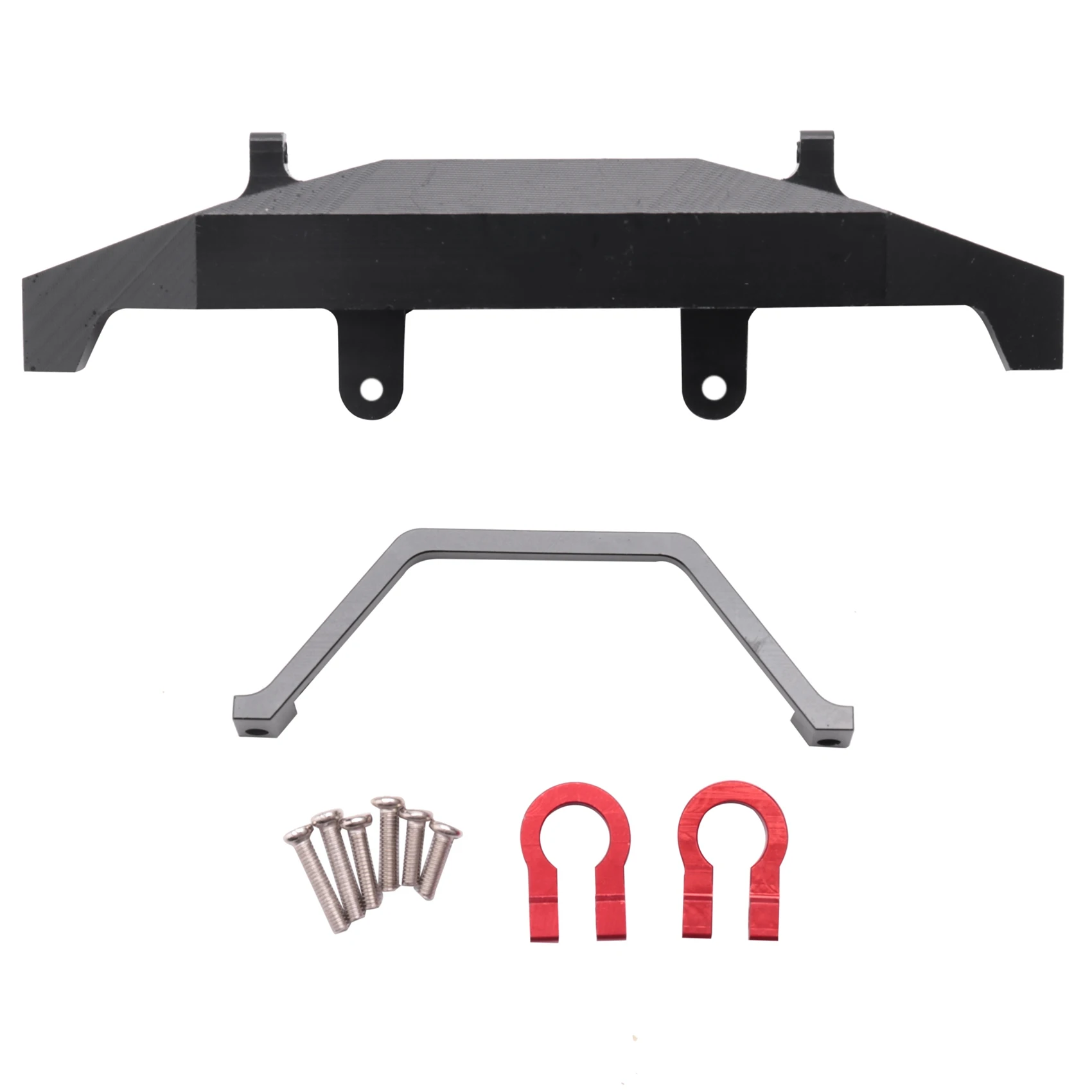 Metal Front Bumper for C14 C24 C24-1 1/16 RC Car Truck & Crawler Upgrade Parts Accessories,Black
Metal Front Bumper for C14 C24 C24-1 1/16 RC Car Truck & Crawler Upgrade Parts Accessories,Black
