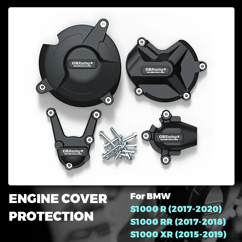 GB Racing For BMW S1000RR & S1000R & S1000XR Motorcycle Accessories Engine Protection Guard Set 2017-2020 - Full Engine Defense
GB Racing For BMW S1000RR & S1000R & S1000XR Motorcycle Accessories Engine Protection Guard Set 2017-2020 - Full Engine Defense