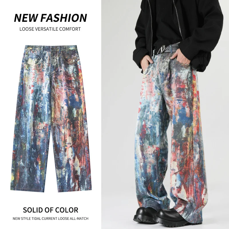 LL+2595 Spring and Summer New Machete Pants AC Tide Dirty Pants Scorched Fried Salt Washed Street Tide Pants
LL+2595 Spring and Summer New Machete Pants AC Tide Dirty Pants Scorched Fried Salt Washed Street Tide Pants