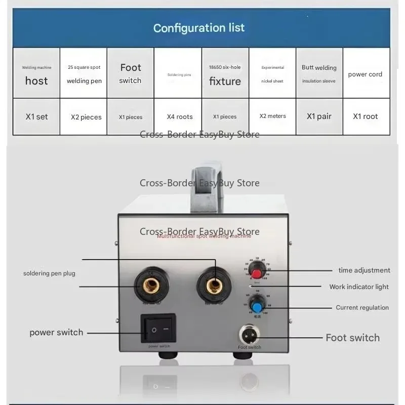 18650 Lithium Battery Spot Welder (Small Portable): DIY Butt Welder for Pure Nickel & Nickel-Plated Joints
18650 Lithium Battery Spot Welder (Small Portable): DIY Butt Welder for Pure Nickel & Nickel-Plated Joints