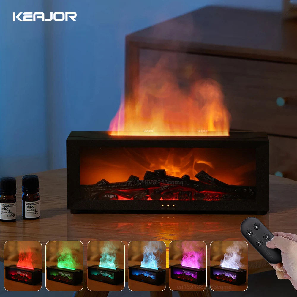 Fireplace Humidifier Flame Aroma Humidifier Essential Oil Diffuser 150ML Air Humidifier Fragrance Diffuser with Light Remote
Fireplace Humidifier Flame Aroma Humidifier Essential Oil Diffuser 150ML Air Humidifier Fragrance Diffuser with Light Remote
