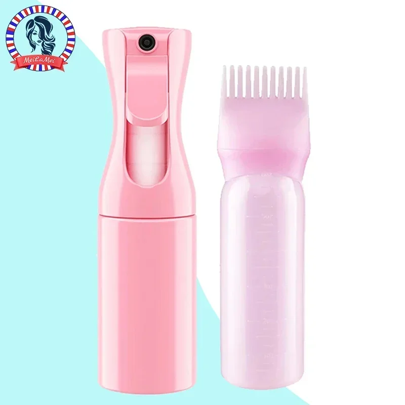 2 reusable plastic continuous spray bottles, fine mist spray for hair styling dye bottles,Special for real hair wigs
2 reusable plastic continuous spray bottles, fine mist spray for hair styling dye bottles,Special for real hair wigs