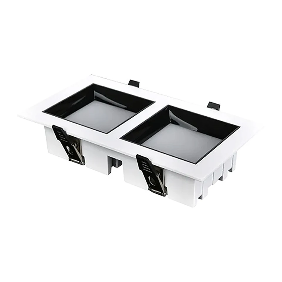 Anti-glare LED Ceiling Downlight Square Recessed LED Ceiling Lamp 9W 12W 15W 18W LED Ceiling Down Light No Main Light Design
Anti-glare LED Ceiling Downlight Square Recessed LED Ceiling Lamp 9W 12W 15W 18W LED Ceiling Down Light No Main Light Design