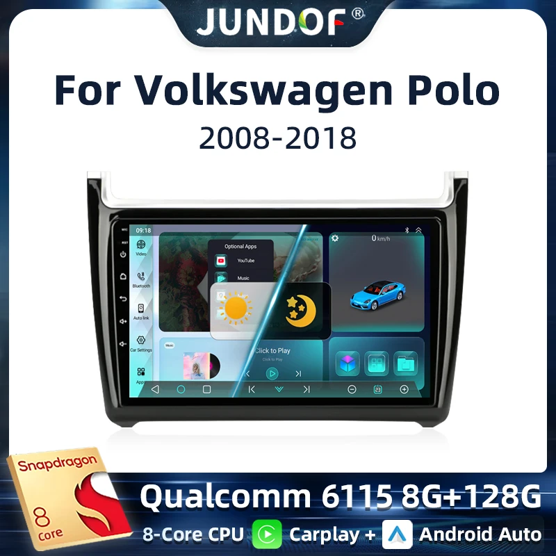 Car Radio Qualcomm Multimedia For VW Volkswagen POLO 5 2008 - 2018 Vento Wireless Carplay Android 14 Auto Car Radio stereo
Car Radio Qualcomm Multimedia For VW Volkswagen POLO 5 2008 - 2018 Vento Wireless Carplay Android 14 Auto Car Radio stereo