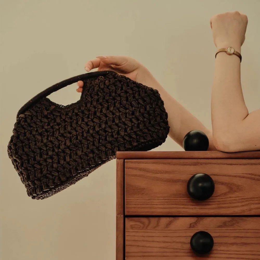 Summer New Women's Bag , Women's Straw Woven Handbag,Fashionable Raffia Clutch Bag Beach Travel Vacation Elegant Purse
Summer New Women's Bag , Women's Straw Woven Handbag,Fashionable Raffia Clutch Bag Beach Travel Vacation Elegant Purse