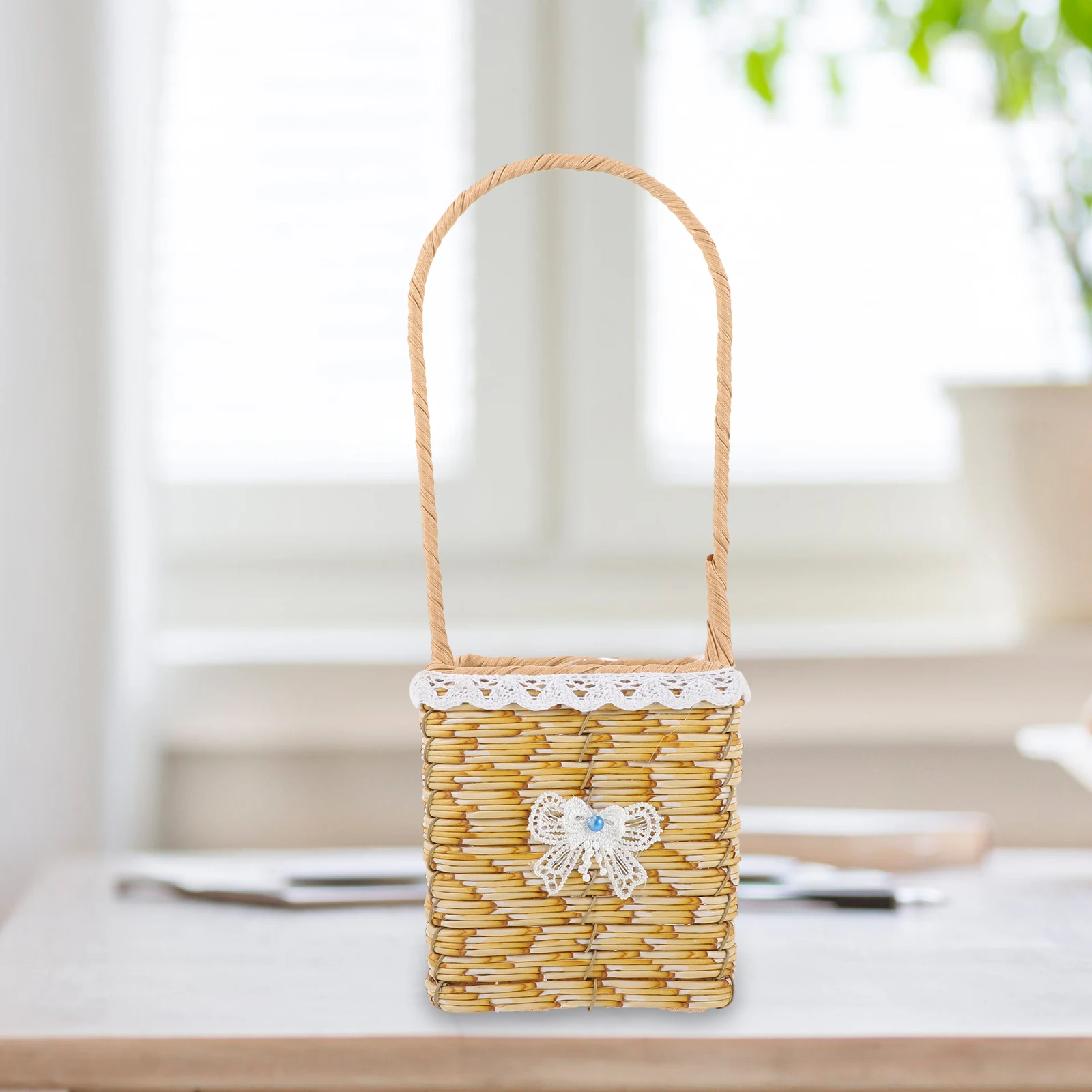 Wicker Flower Basket H Woven Storage Portable Gift H Decorative Home Storage Garden Tool Room
Wicker Flower Basket H Woven Storage Portable Gift H Decorative Home Storage Garden Tool Room