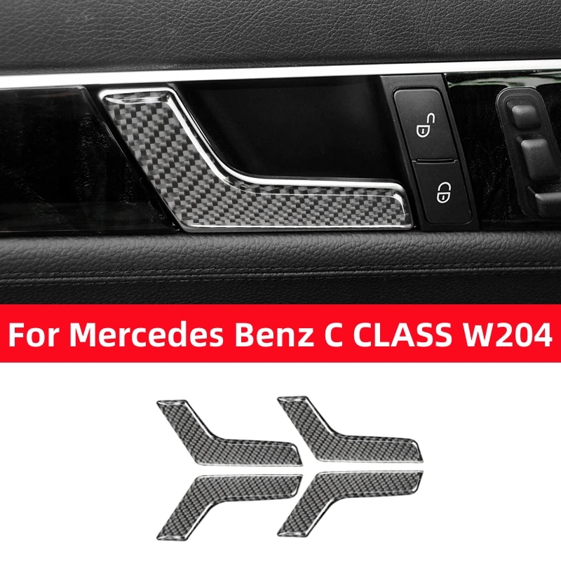 Для Mercedes Benz W204 2007-2013 декоративная наклейка на дверную ручку автомобиля из углеродного волокна аксессуары для модификации интерьера
Для Mercedes Benz W204 2007-2013 декоративная наклейка на дверную ручку автомобиля из углеродного волокна аксессуары для модификации интерьера