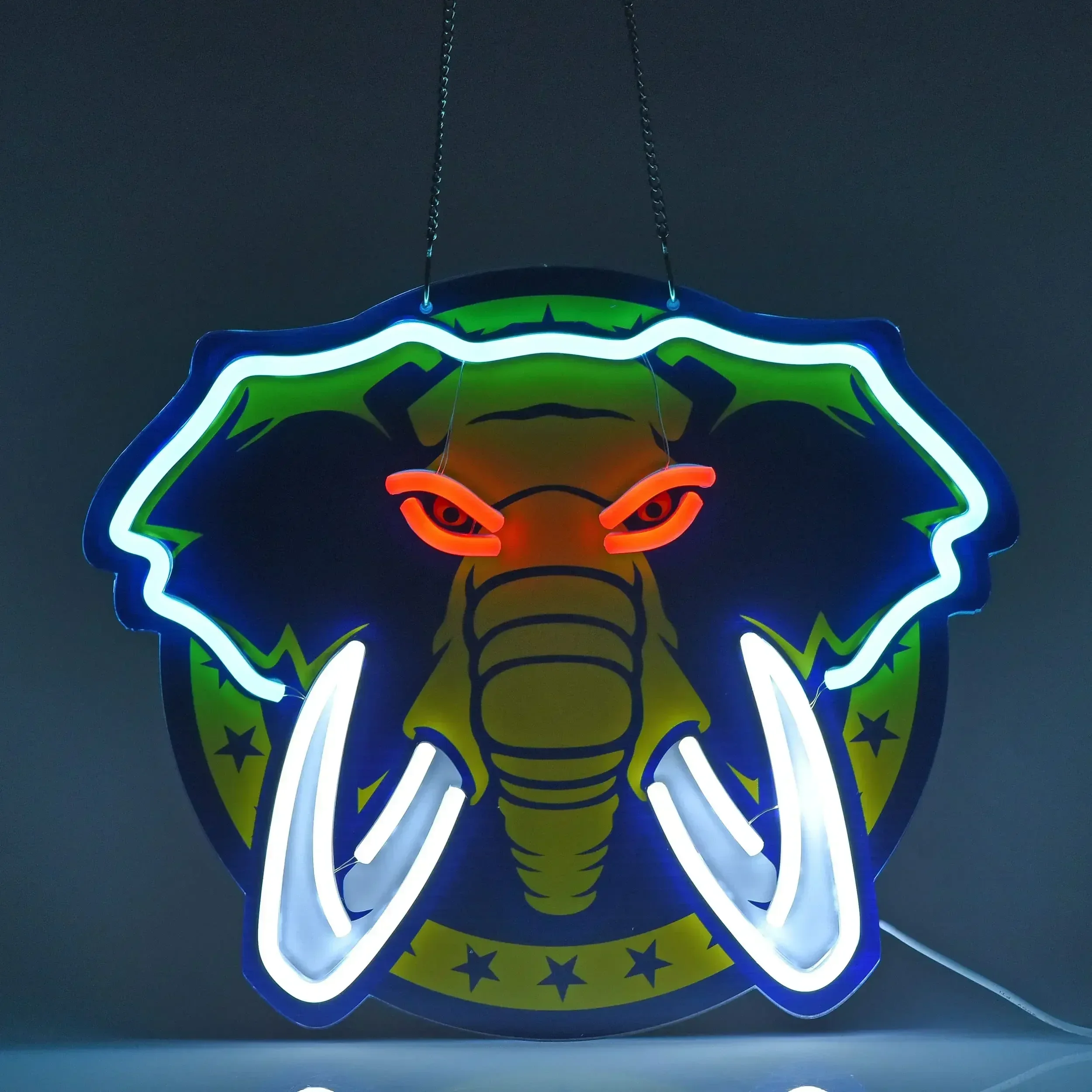 Mammoth Neon Sign for Wall Decor,Elephant Neon Signs, Neon Light Sign Hotel Party Club Office Art Lights
Mammoth Neon Sign for Wall Decor,Elephant Neon Signs, Neon Light Sign Hotel Party Club Office Art Lights