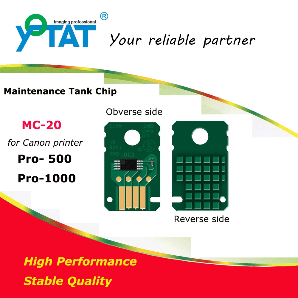 MC-20 maintenance tank chip for canon MC20 MC 20 for Canon Pro 500 maintenance box chip for canon Pro 1000 waste ink tank chip
MC-20 maintenance tank chip for canon MC20 MC 20 for Canon Pro 500 maintenance box chip for canon Pro 1000 waste ink tank chip