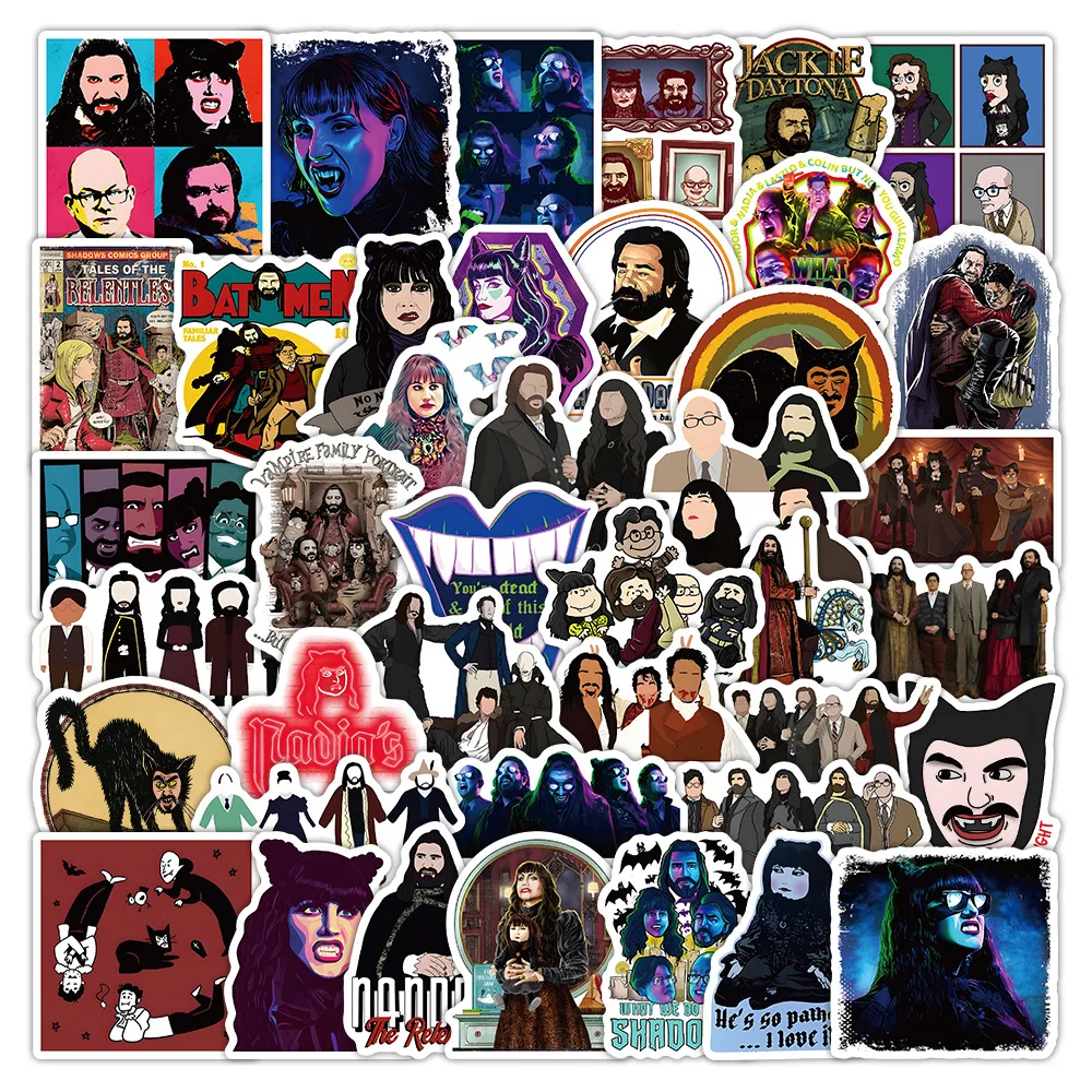 10/30/50PCS What We Do in the Shadows Vampire Style TV Comedy Cartoon Graffiti DIY Luggage Laptop Phone Guitar Bike Decals Toy
10/30/50PCS What We Do in the Shadows Vampire Style TV Comedy Cartoon Graffiti DIY Luggage Laptop Phone Guitar Bike Decals Toy