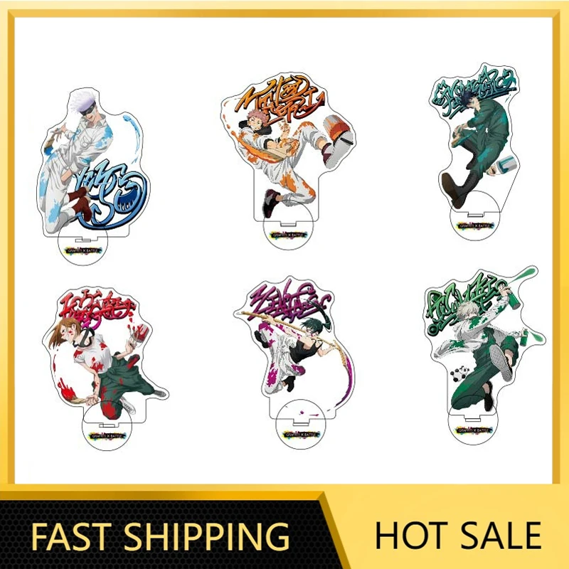 Jujutsu Gojo Graffiti Acrylic Stand Maki Zenin Accessory Megumi Fushiguro Figure Zenin Maki Statue Toge Lnumaki Doll Desk Toys
Jujutsu Gojo Graffiti Acrylic Stand Maki Zenin Accessory Megumi Fushiguro Figure Zenin Maki Statue Toge Lnumaki Doll Desk Toys
